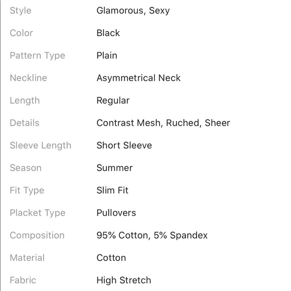 - 🆕 black Womans top with sheer shoulder detail - Picture 8 of 8